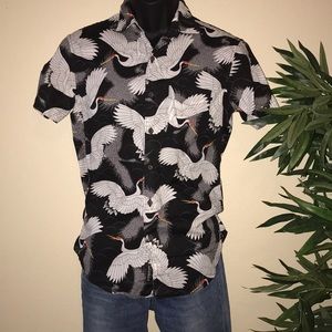 American eagle button down short sleeve x-small